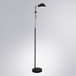 Торшер Arte Lamp ZETTA A7055PN-1BK, 1хE27