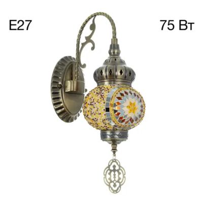 CL419315 Каир Мозаика Янтарь Бра