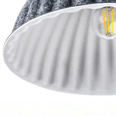 799357 Люстра FENICIA 1х12W (led) E27 ЧЕРНЫЙ/СЕРЫЙ Lightstar