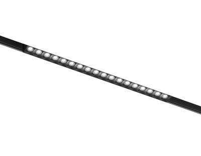 Светильник трековый светодиодный Magnetic standard 48V 20mm GL4505 BK черный IP20 18W 3CCT 3000-6000K SMART 24° 328*22*25