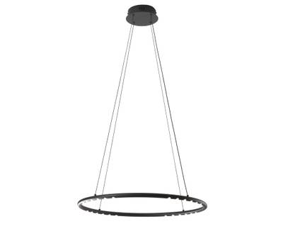 08557-60,19 Подвес диммируемый Магни черный d60 h200 Led 24W (4000K) с пультом ДУ