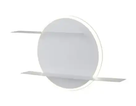 Настенный светодиодный светильник с полками FW102 WH/S белый/песок LED 4200K 28W 420*250*120
