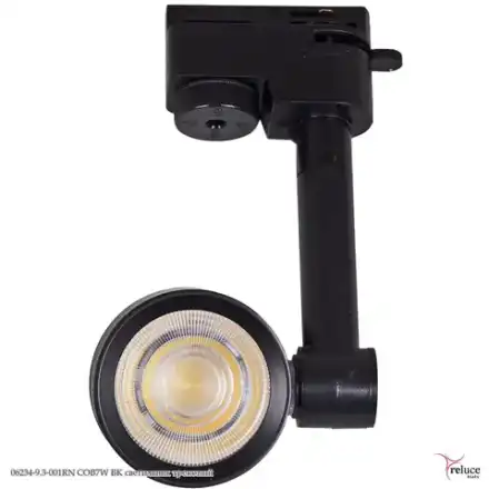 06234-9.3-001RN COB7W BK светильник трековый Reluce, LEDх1