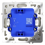 VLS010604 Выключатель с самовозвратом встраиваемый VOLTUM S70 одноклавишный 10А, (шелк). (ТМ Maytoni)