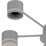 06730-0.3-06 GX53 GREY светильник потолочный Reluce, GX53х6