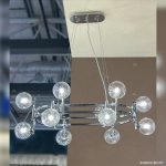 Люстра Crystal Lux LUXURY SP12L CHROME 2271/312N
