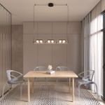 Подвесной светильник Arte lamp GENEVA A2341SP-6BK, 1хLED