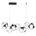 5087/32L L-VISION ODL25 505 черный хром/металл Люстра LED 32W 4000K 1900Лм TRELLIS