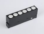 Светильник светодиодный для шинопровода Magnetic GL4019 BK черный IP20 6W 4200K 48V 24° 115*22*45