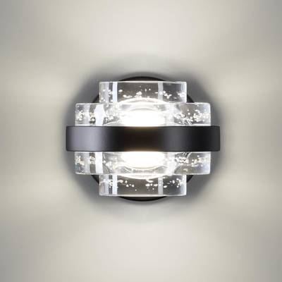 5031/6WL L-VISION ODL24 391 чёрный/металл/акрил Бра LED 6W 4000K 458лм KLOT
