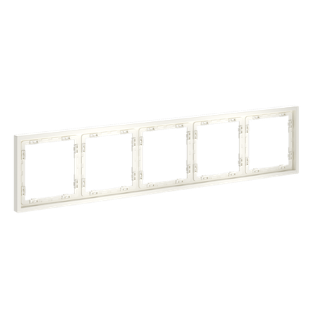 VLS100513 Рамка пластиковая VOLTUM S70 на 5 пост, (хлопок). (ТМ Maytoni)