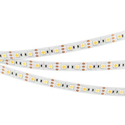 Светодиодная лента RT-B60-12mm 12V White-MIX (14.4 W/m, IP20, 5060, 5m) (Arlight, Изменяемая ЦТ)