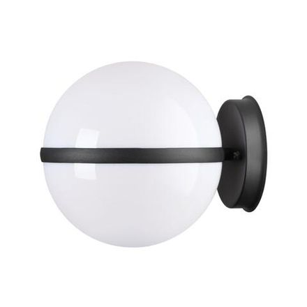 4832/1W NATURE ODL21 739 черный/акрил Ландшафтный настенный светильник E27 1*10W IP44 LOMEO LOMEO