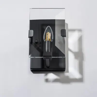 713617 Бра NOVARA 1x40W E14 ЧЕРНЫЙ МАТОВЫЙ Lightstar