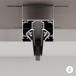 Магнитный шинопровод для натяжного потолка Arte Lamp LINEA-ACCESSORIES A473206