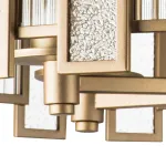 712062 Люстра AGAVE 6х40W E27 ШАМПАНЬ/ПРОЗРАЧНЫЙ Lightstar