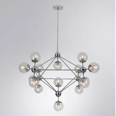 Люстра на штанге Arte Lamp BOLLA A1664SP-15CC, 15хE14