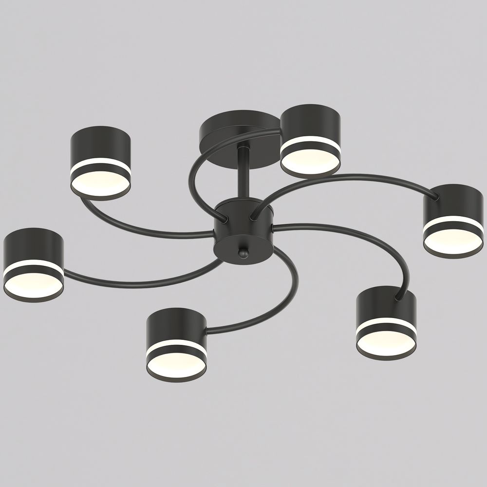 26730-0.3-06 GX53 BK светильник потолочный