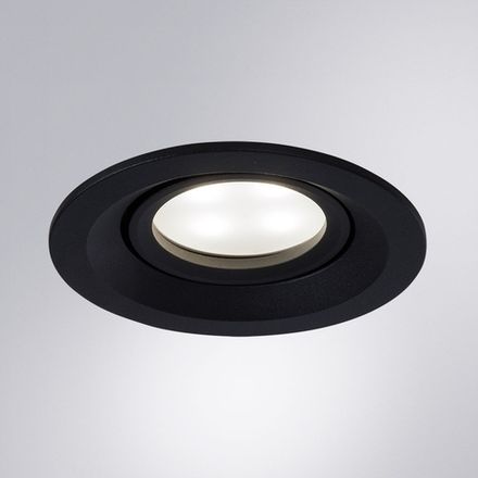 Точечный встраиваемый светильник Arte Lamp MIRA A2862PL-1BK, 1хGU10