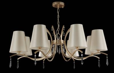 Люстра Crystal Lux RENATA SP8 GOLD 3591/308