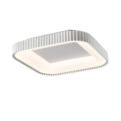 7767/56L AVRA LED SN 578 Светильник металл/белый LED (56Вт+14Вт) 3000-6000K 500х500 IP43 пульт ДУ+подсветка SHARMEL