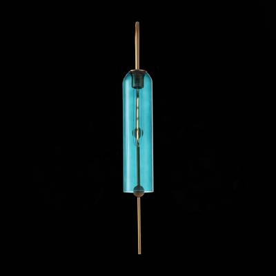 SL1145.381.01 Светильник настенный ST-Luce Латунь/Голубой E27 1*60W