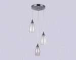 Подвесной светильник TR3548/3 CH/CL хром/прозрачный E14 max 40W 370*130*1000