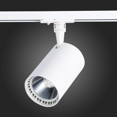 ST351.536.30.24 Св-к трек. Мат. белый LED 1*30W 3000K 2 700Lm Ra≥80 24° IP20 L139xW89xH194 100-240V