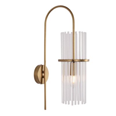 SL6145.301.01 Светильник настенный ST-Luce латунь/прозрачный E14 1*40W