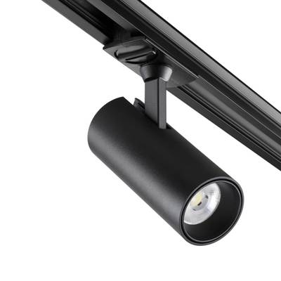 359149 PORT NT23 091 черный Светильник трековый однофазный двухжильный IP20 LED 15W 220V 3000К 1440Лм SELENE