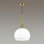 4765/1 PENDANT ODL21 491 белый/бронзовый Подвес E27 60W RUNGA