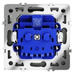 VLS040308 Розетка встраиваемая VOLTUM S70 с заземлением, защитными шторками и крышкой 16А, (черный матовый). (ТМ Maytoni)