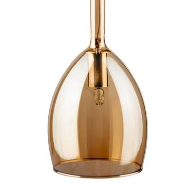 Светильник подвесной Crystal Lux LUX NEW SP1 C AMBER 2263/211