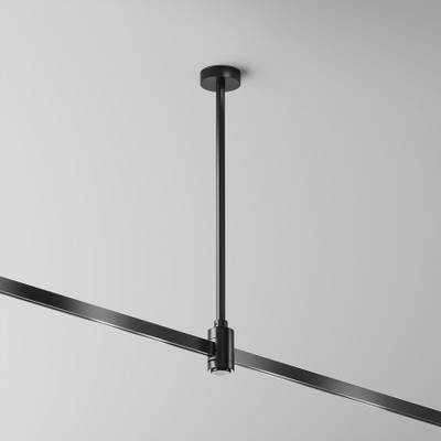 Крепление потолочное Medium 300мм с вводом питания Flarity черный, TRA158C-B1-B. TM Maytoni