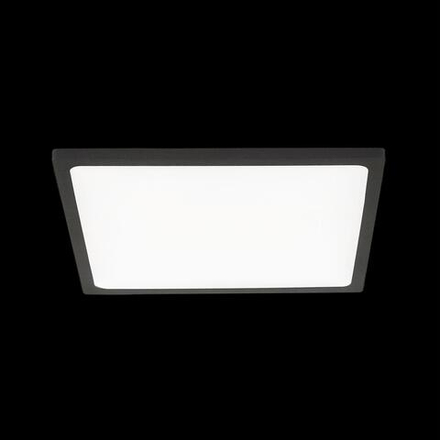 Citilux Омега CLD50K222 LED Встраиваемый светильник с диммером Чёрный