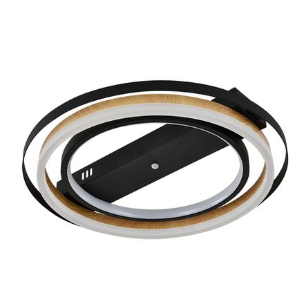 Потолочный светильник Escada 10247/2 LED*60W Black/Wood