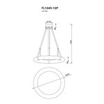 Подвесная люстра Secretum FL1049-10P, LED