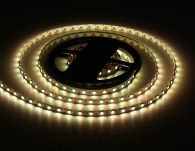 Комплект светодиодной ленты RGB 5m GS2402 5050 60Led /14.4W m/ 12V IP20 RGB/ 5000*10*1.87mm/ кратность резки 50mm (4 конт.) (адаптер, вилка, контроллер, пульт в комплекте)