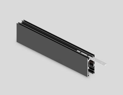 Шинопровод низковольтный накладной Magnetic 48V 10mm GL1915 BK черный IP20 2000*21*43