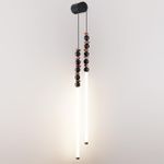 7187/16WL HIGHTECH ODL26 Настенный светильник черный/акрил/агат/металл IP20 LED 16W 3500K 220V MONELLA