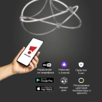 Умный потолочный светильник Eurosvet Petto 90246/6 90246/6 хром Smart, LED