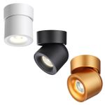 358808 OVER NT21 218 белый Светильник накладной светодиодный IP20 LED 10W 850Лм 4000K 220V GESSO