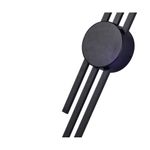 08428-1203,19 Настенный светильник Лорин черный w12*6 h120 Led 35W (3000K)