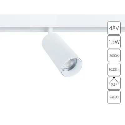 Магнитный трековый светильник Arte Lamp LINEA A4671PL-1WH, 1хLED