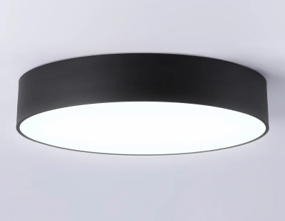 Светильник светодиодный потолочный FV5534 BK черный LED 60W 4200K D500*58 (Без ПДУ)