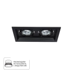 Точечный встраиваемый светильник Arte Lamp CANIS A6661PL-2BK, 2хGU10