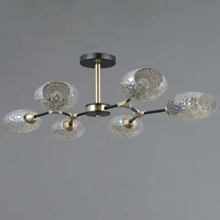 IL0272-6CSQ-25 BK AB TRENTO светильник потолочный ILLUMICO, E14х6