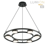 8340/6 MODERNI LN26 254 черный, металл Люстра подвесная GX53 LED 6*7W 220V TORINA