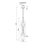 Подвесной светильник Anelli FL1100-3P, LED