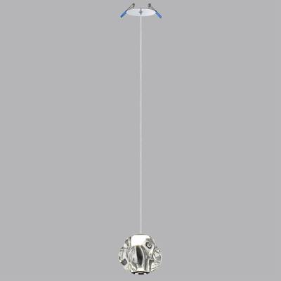 5084/5L L-VISION ODL25 553 хром/прозрачный/металл/акрил Подвес LED 5W 4000K 250Лм JEMSTONE